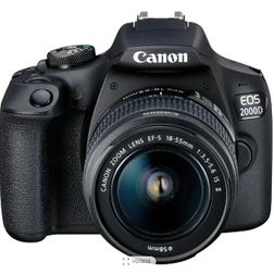 Canon Spiegelreflexkamera »EOS 2000D EF-S 18-55 IS II Value Up Kit