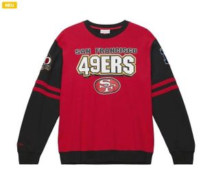 Mitchell & Ness Fleece Pullover PATCHES San Francisco 49ers