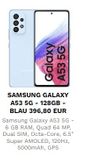 SAMSUNG GALAXY A53 5G - 128GB - BLAU